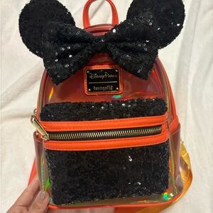 Disney loungefly sequin Backpack - Halloween 2023